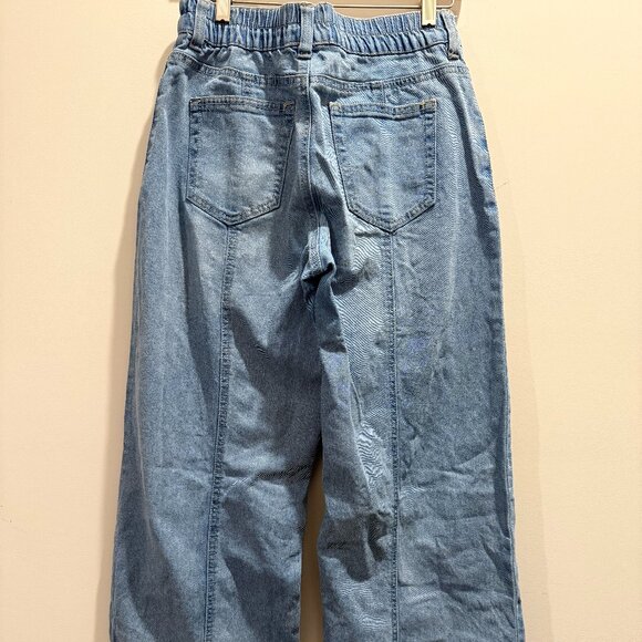 Madden NYC Women’s Mid-Rise Loose Fitted Jeans size small - Picture 6 of 9